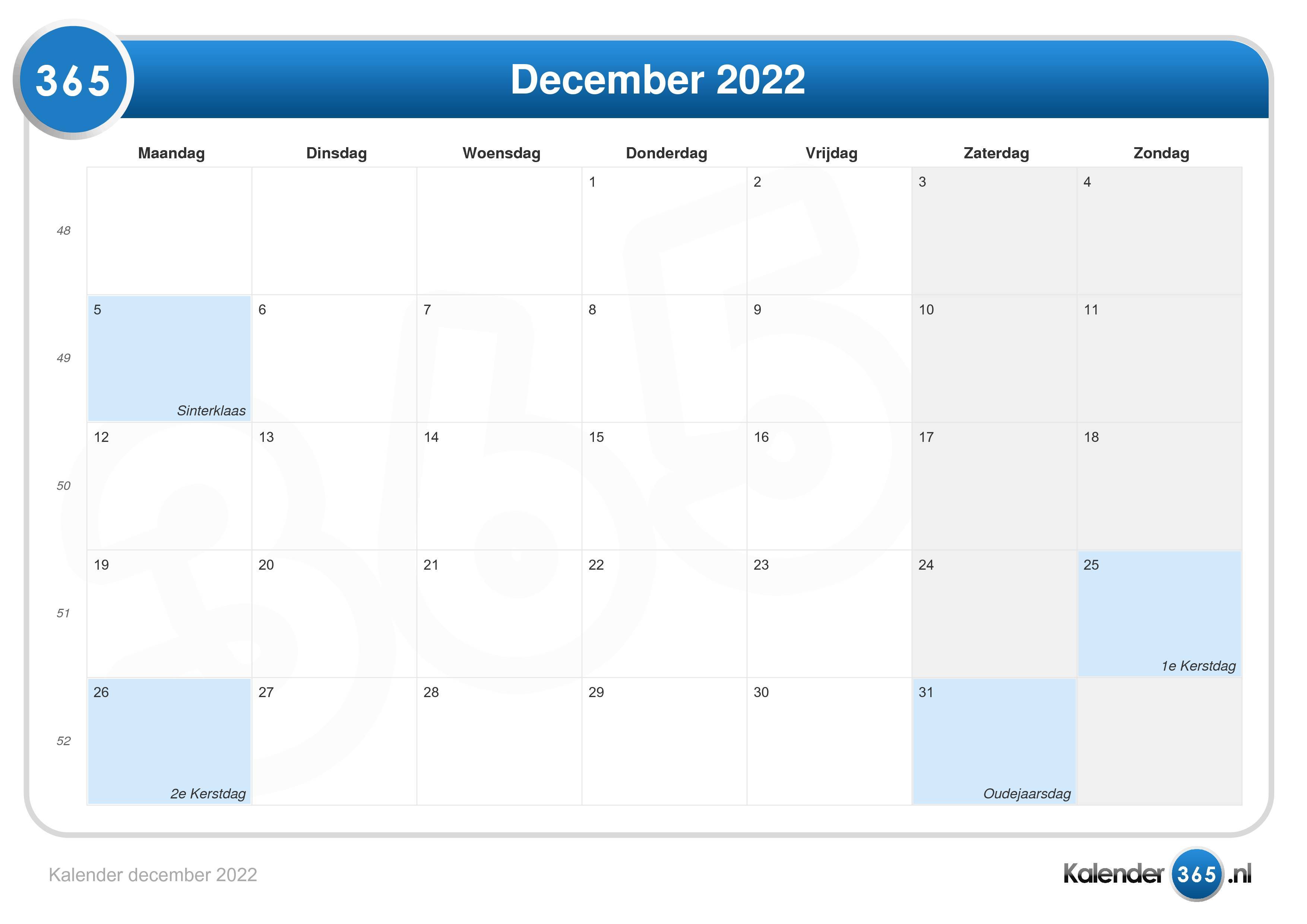 Kalender mac 2022